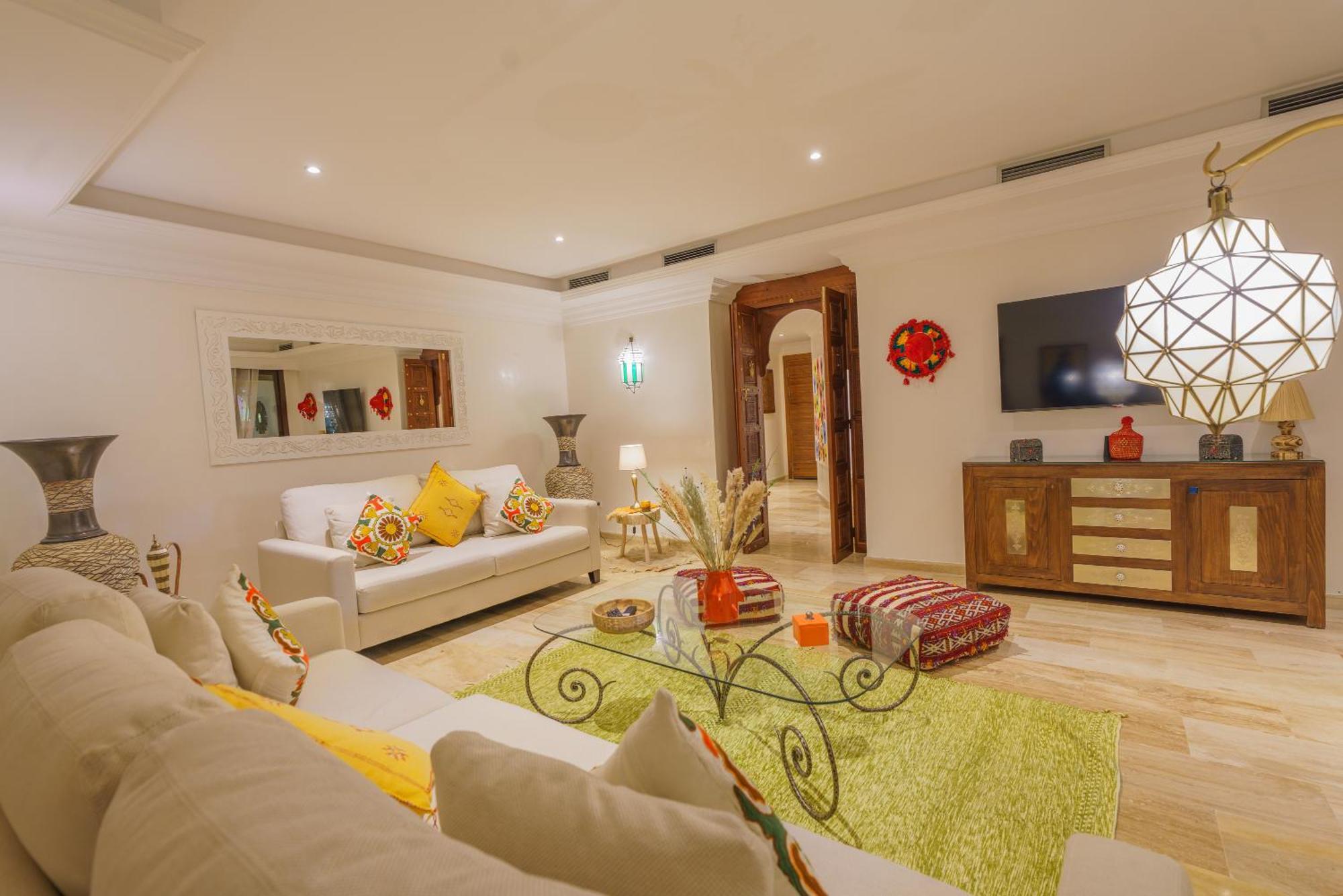 Luxueux 138 M2 Avec Piscine Apartman Marrákes Kültér fotó